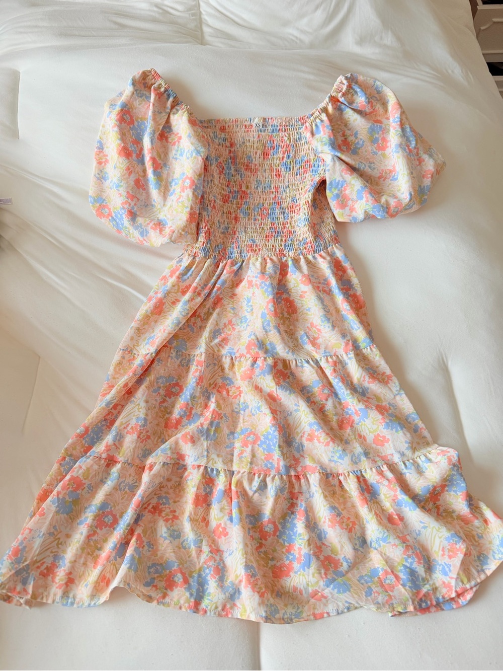 Floral mini dress